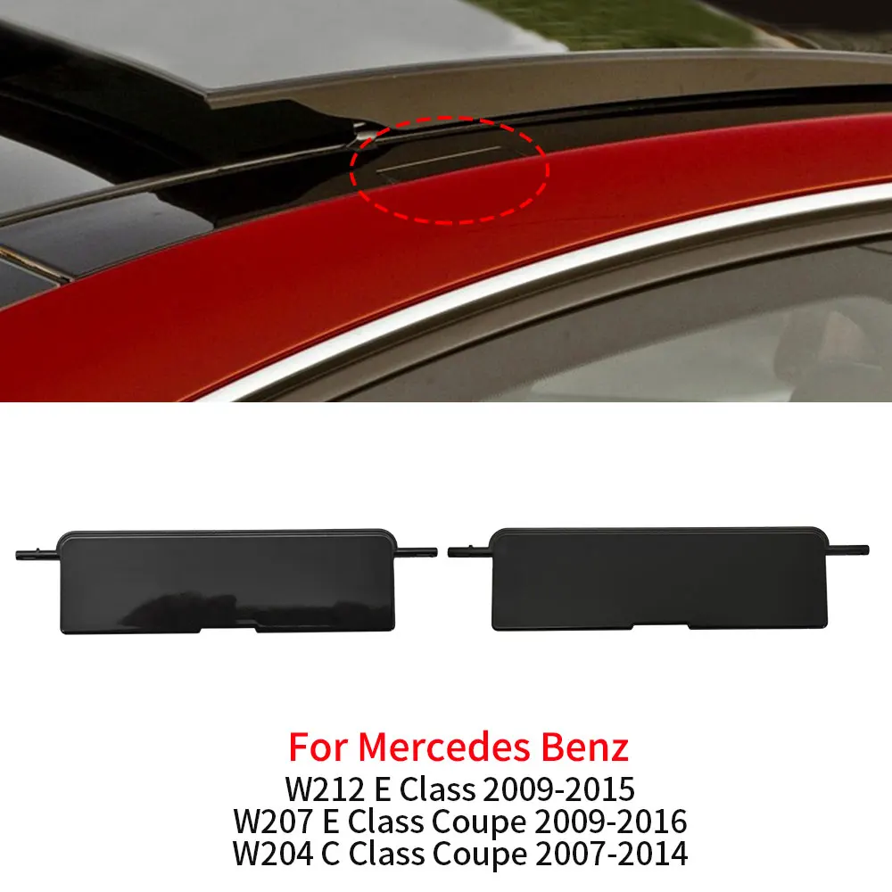 For Mercedes W207 W212 W204 Car Roof Rail Molding Trim Roof Luggage Rack Cover Plate For Benz E C Class Coupe C200 E260 E300