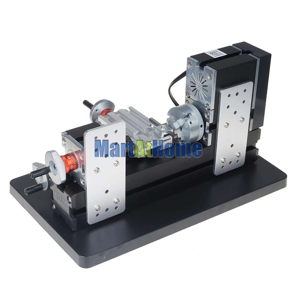 Imagem -04 - Potência Mini Metal Torno Máquina Ferramenta Tz20002m 12000 Rpm Max. Workpiece 135*20 mm Viagem 32*145 mm 60w de Alta