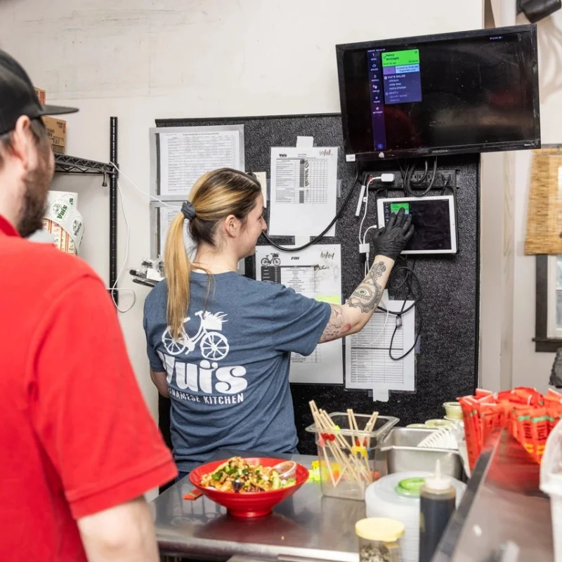 

KDS Kitchen Display System Calling Screen Interactive Ordering Machine Dining Management Smart Kitchen Restaurant KDS Display