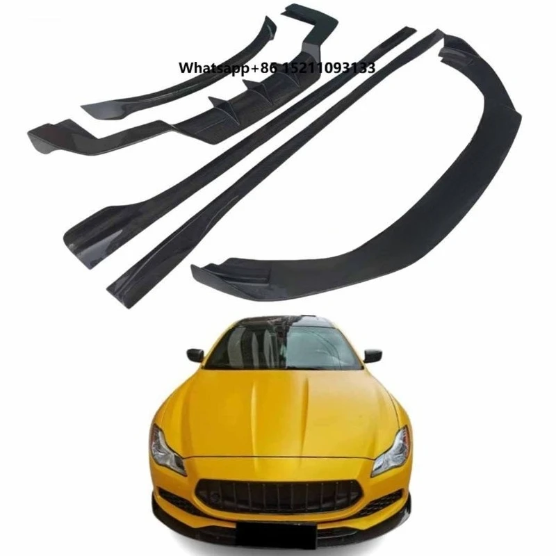 For Quattroporte Upgraded and Modified 3D Style High-quality Carbon Fiber Body Kit Car Bumper
