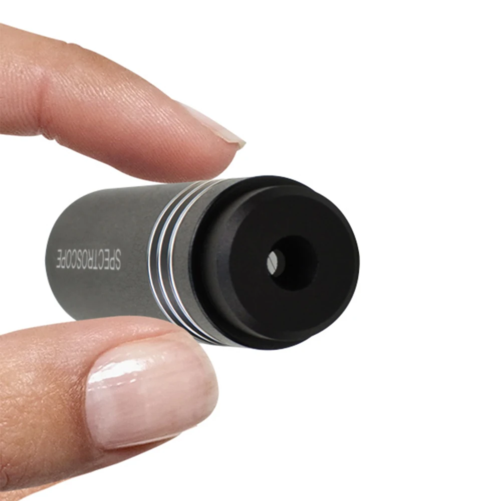 Professional Gemological Spectroscope 55mm Length with 15mm Diameter, Portable Raster Type For Diamond & Gem Identification