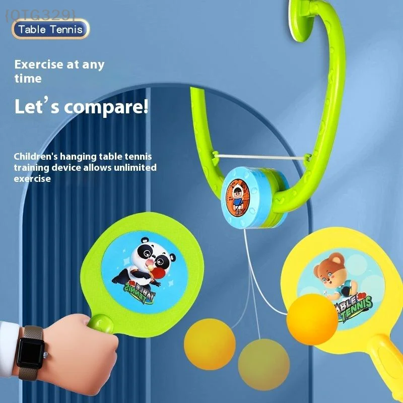 

【O】1 Set Adjustable Doorway Pingpong Trainer, Door Jam Pingpong Starter Kit for Over The Door Game