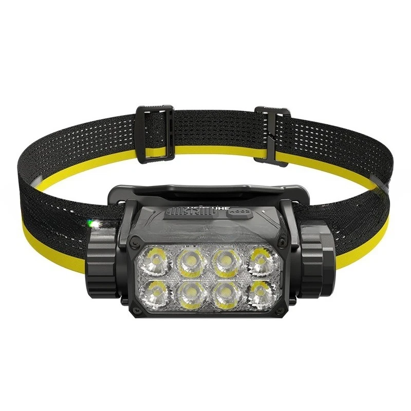 HC75 UHE مصباح أمامي قوي للتركيز الإلكتروني، مصباح عمل مثبت على الرأس فائق السطوع في الهواء الطلق #1