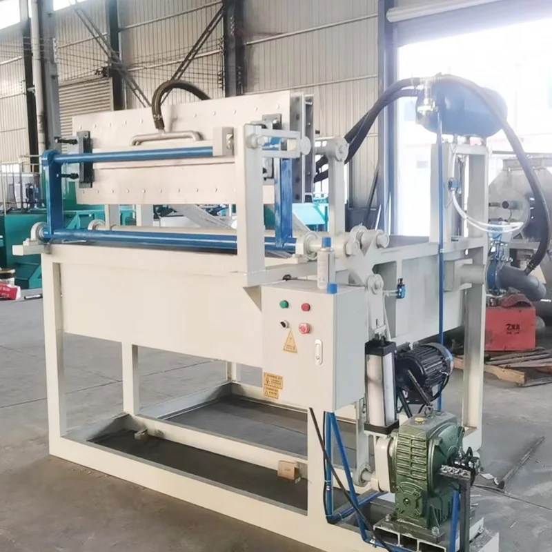 Automatic Paper Egg Tray Making Machine 2000pcs/h Full Production Line With Dryer System For Waste Paper Recycling Business