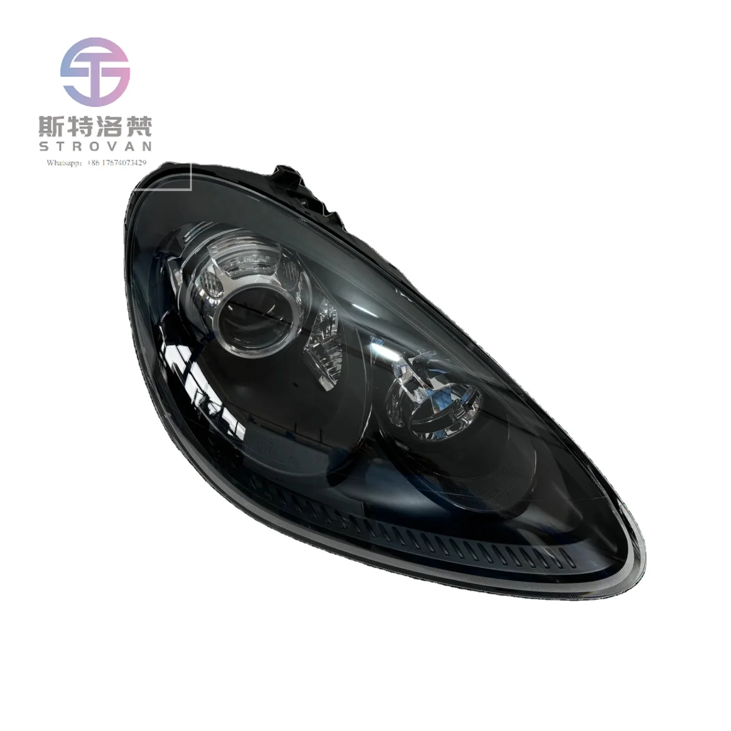 

High Quality Headlights Suitable for Cayenne Hernia Lights with Black Background 2012-2014 Cayenne LED Headlights