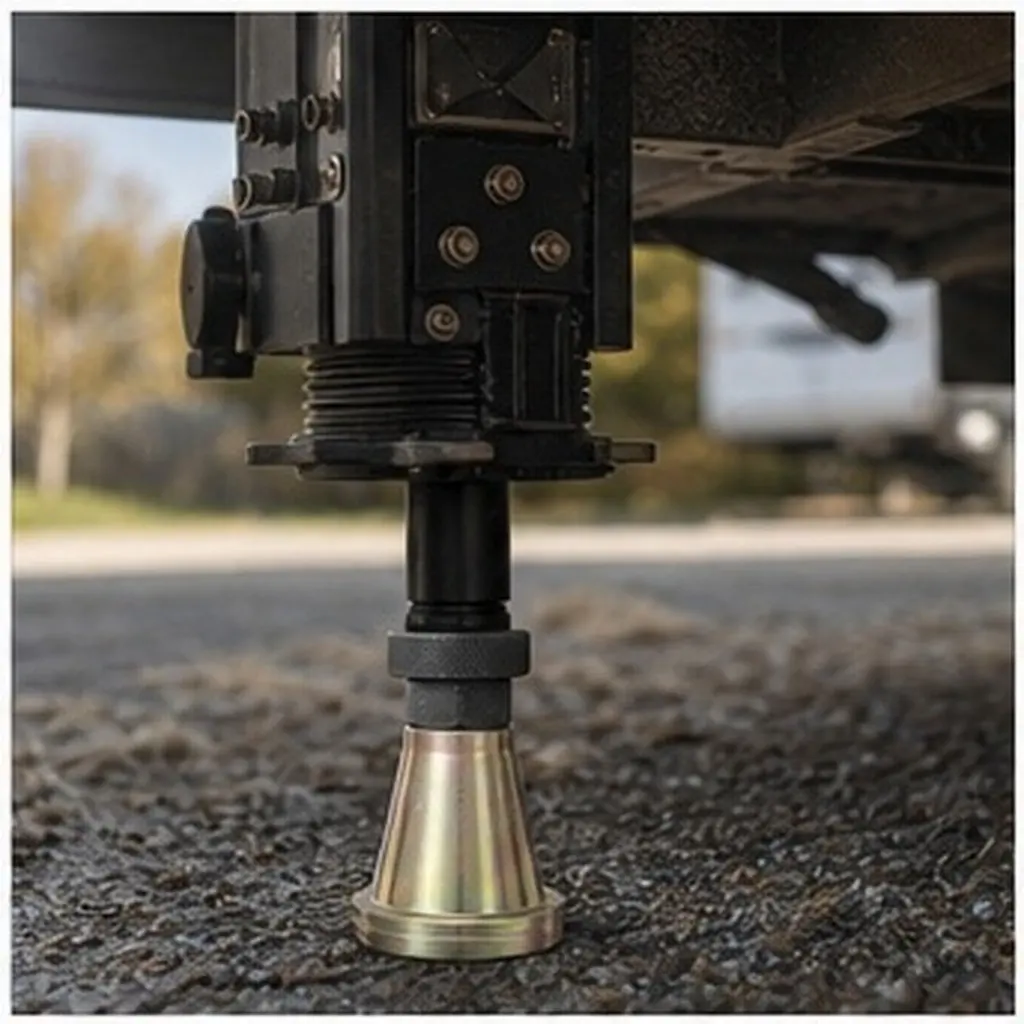 Adjustable Screw Jack Stand Heavy Duty Leveling Blocks for Milling Drilling Machines Rv Camper Stabilization Jack Point Pad