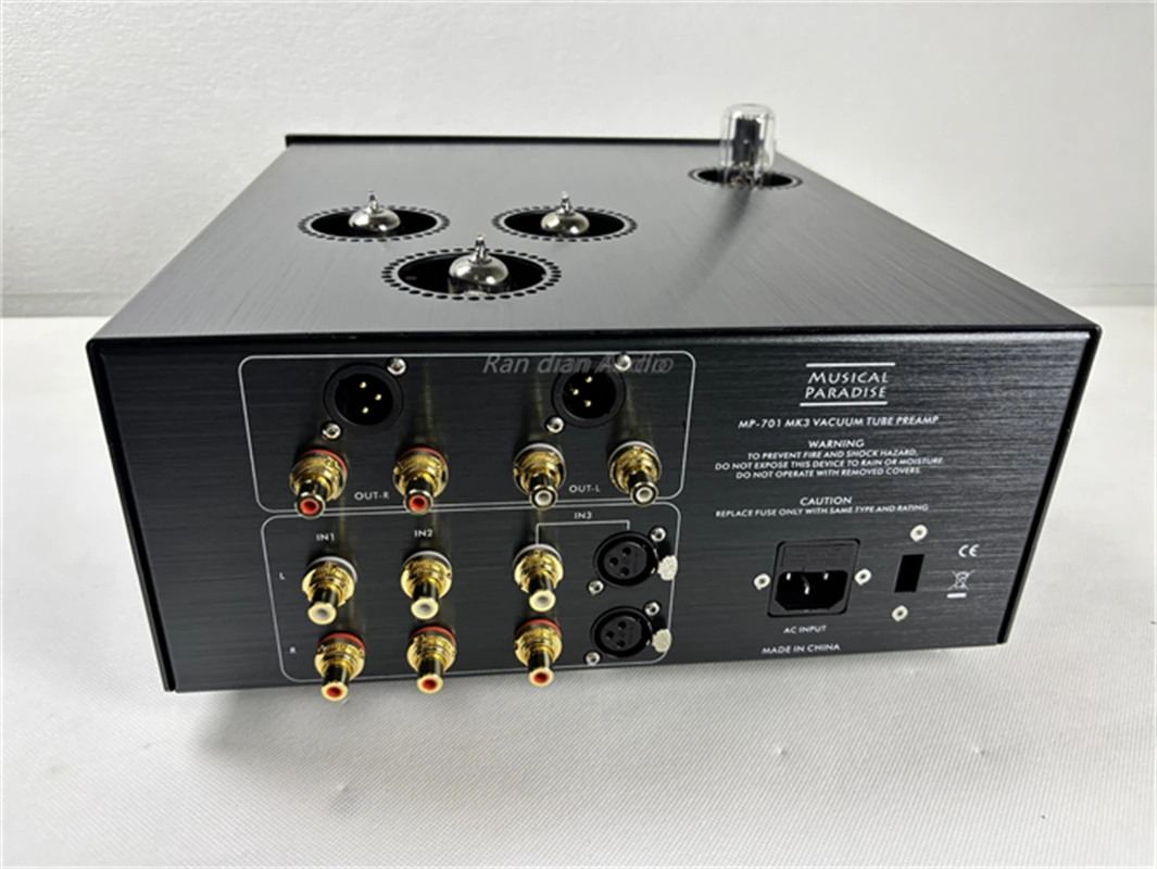ترقية جديدة الموسيقية الجنة MP-701 MK3 أنبوب الإلكترون Preamp قبل مكبر للصوت أفضل المضخم ، RCA * 3 ، XLR * 1 دعم مضخم الصوت النشط #3