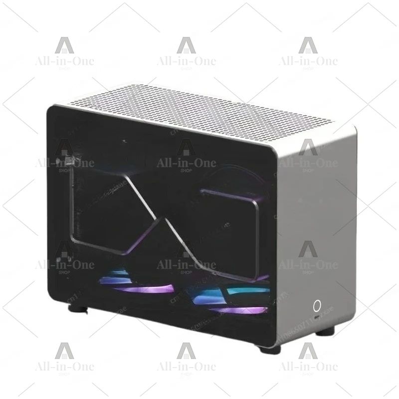 G1-Pro Aluminium Alloy Case A4 Sfx240 Water-Cooled ITX Transparent Chassis, Empty Computer Case