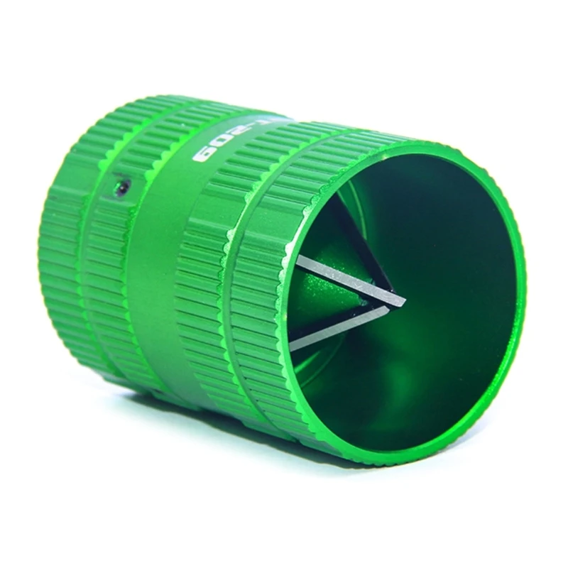 Plastic Tubing Deburrer with Precise Cutting Tip, Pipe Reamer Deburring Tool for Enthusiasts Constructions Use