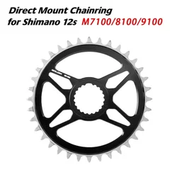 GOLDIX 12s Bicycle Chainrings 34T/36T/38T/40T/42T Direct Mount Chainring for SHIMANO M7100 M8100 M9100 Direct Mount Crank