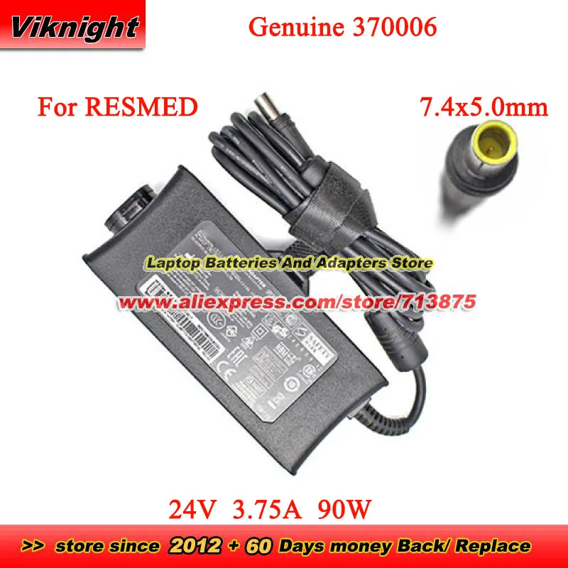 Genuine 90W 370001 IP22 370002 370006 370028 AC Adapter for ResMed Air Sense S10 DA-90F24 R370-7232 R370-7407 DA90A24 24V 3.75A