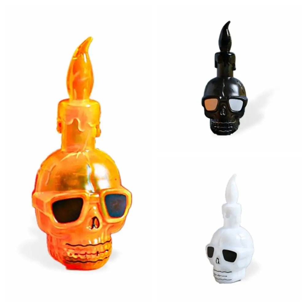 Colorful Halloween Wind Light Jack-o'-lantern Waterproof Skull Night Light Wear-resistant Scary Atmosphere