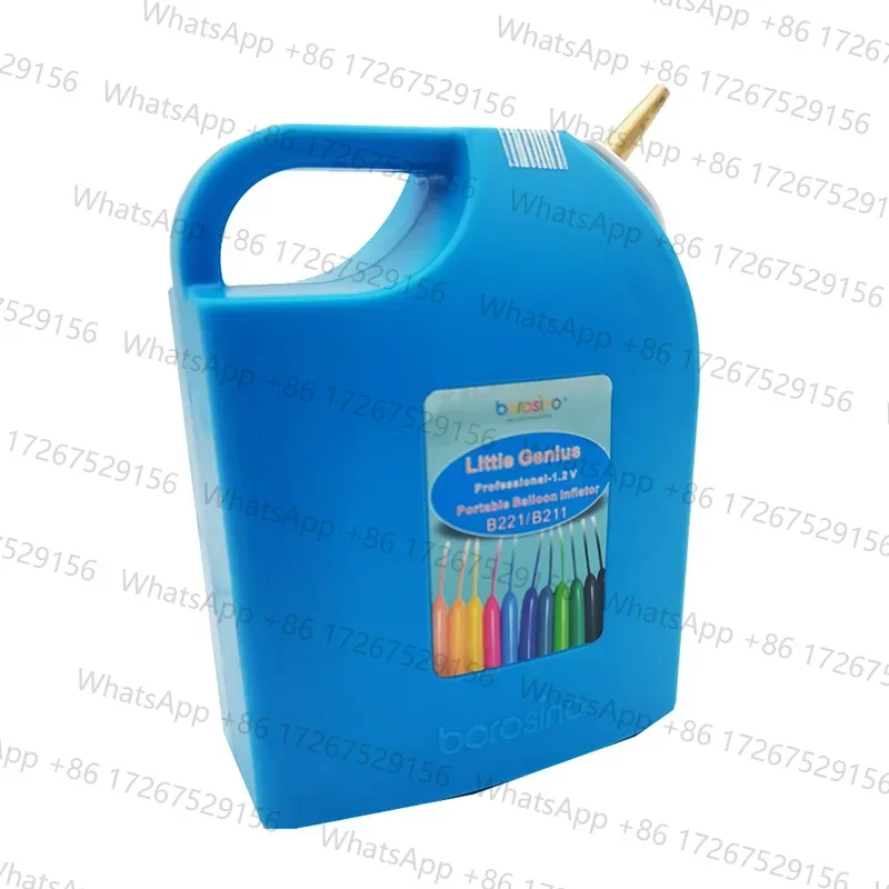 B211 Modeling balloon air pump with high volume Battery inside, Electric Twisting Balloon inflator