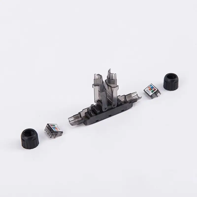 RJ45 Cat5e Cat6A Cat7 LAN Cable Tool-less Extension Connector Network Extender Junction Adapter Connection Box - Image 7