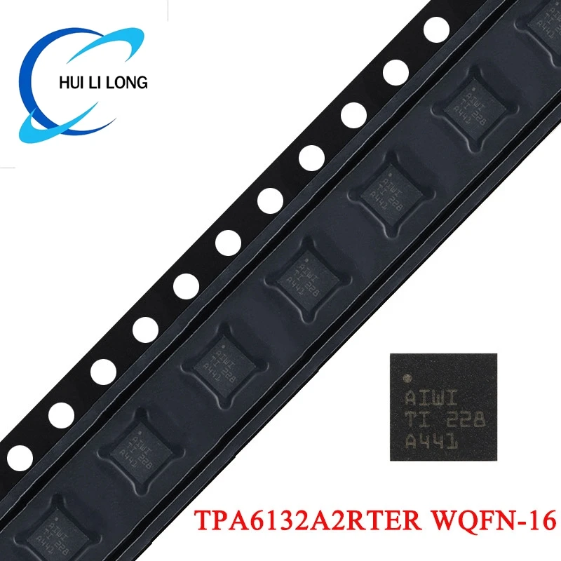 5 stücke/2pc tpa6132 tpa6132a2 tpa6132a2rter WQFN-16 wqfn16 stereo kopfhörer verstärker chip ic integrierte schaltung