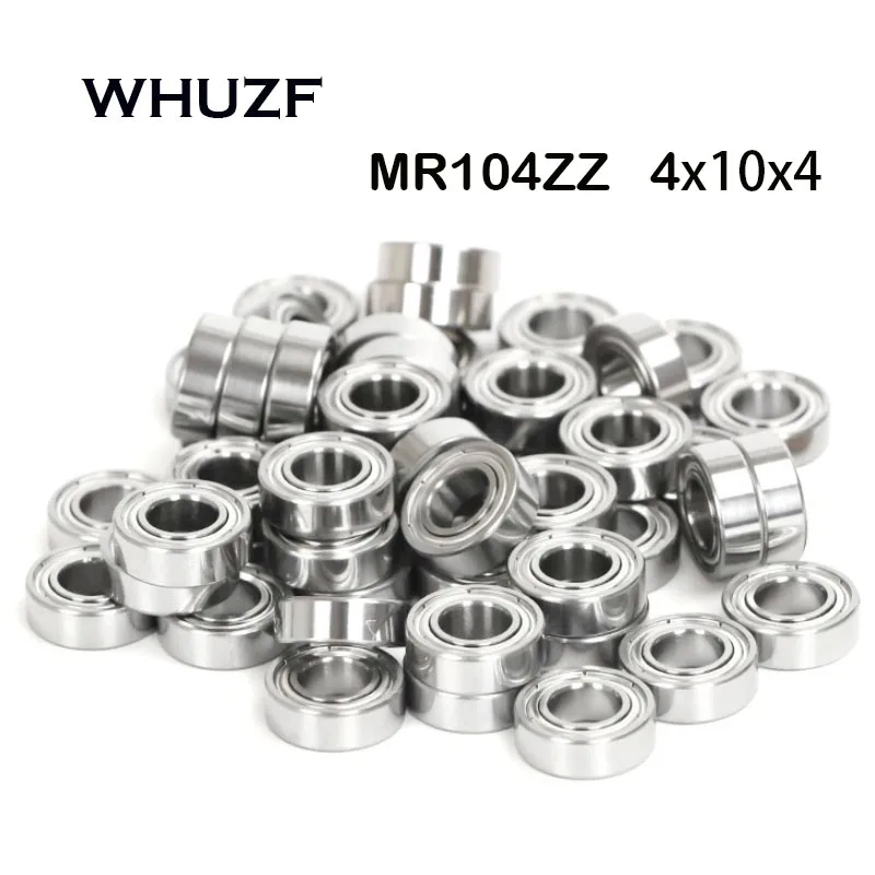 

MR104ZZ MR104-2RS Подшипник ABEC-7 (10 шт.) 4*10*4 мм Миниатюрные шарикоподшипники MR104Z MR104 RS WML4010ZZ L-1040X2ZZ