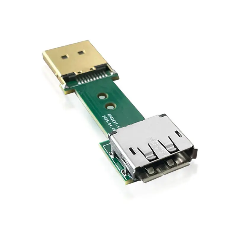 DP Male to Female Adapter Board DP Male to Female Test Head Connector Adapter for Testing Tool Fixture