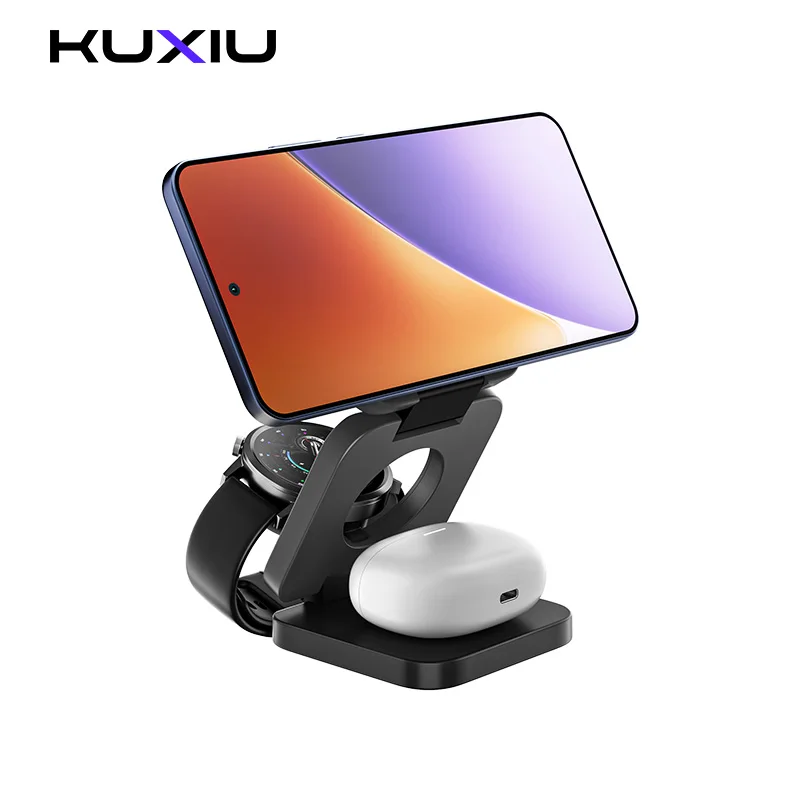 kuxiu-3-in-1-magnetic-wireless-charging-station-﻿for-xiaomi-17-15-14-13-series-xiaomi-buds-3-5-pro-air-2-pro-watch-s2-s3-s