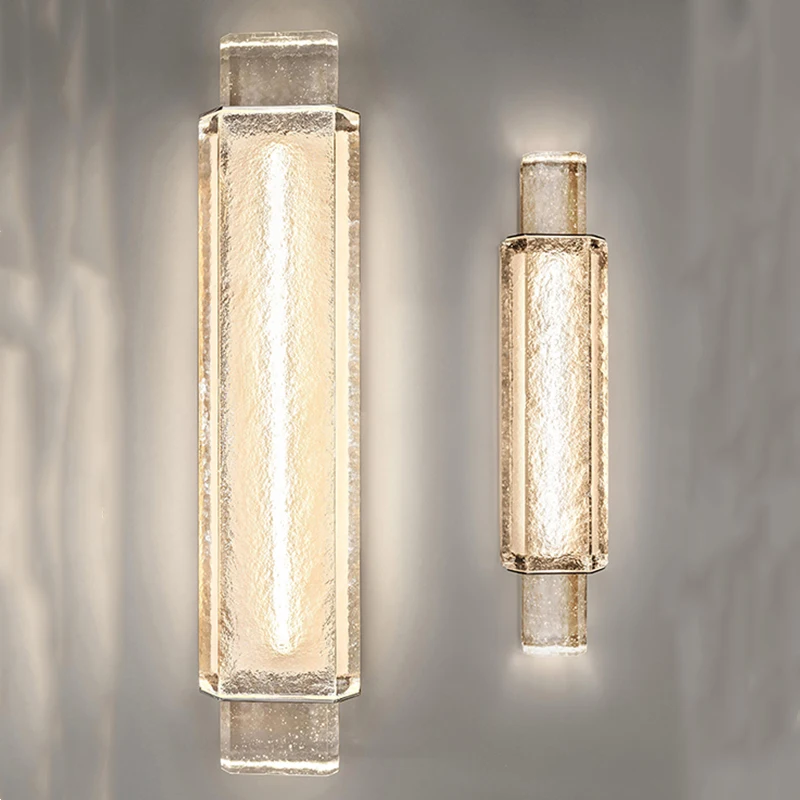 Modern Bubble Crystal Wall Lamp Aisle Sconce Luxury LED Sofa Background Wall Light For Living Room Bedroom Restroom Stair Light