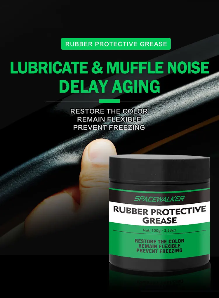Gummischutzfett, verjüngt Farbe und Flexibilität, verhindert das Aufkleben im Winter, verlängert Gummidichtungen an Türen und Fenstern – Detail 1