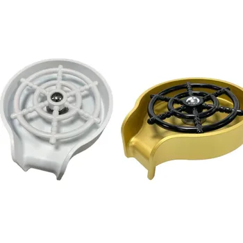 الأبيض/الذهب عالية الضغط بالوعة كأس غسالة الزجاج الأنظف التلقائي عالية الضغط غسالة الأسرة بار مقهى بالوعة المطبخ تنظيف أداة