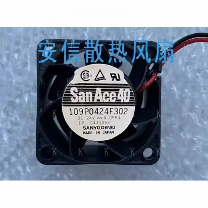 

C FOR Sanyo 109P0424F302 DC24V 0.055A 2-Wire Inverter Cooling Fan