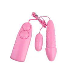 Double Head Vibrating Jumping Egg para adultos, masturbação feminina, produtos sexuais, masturbação