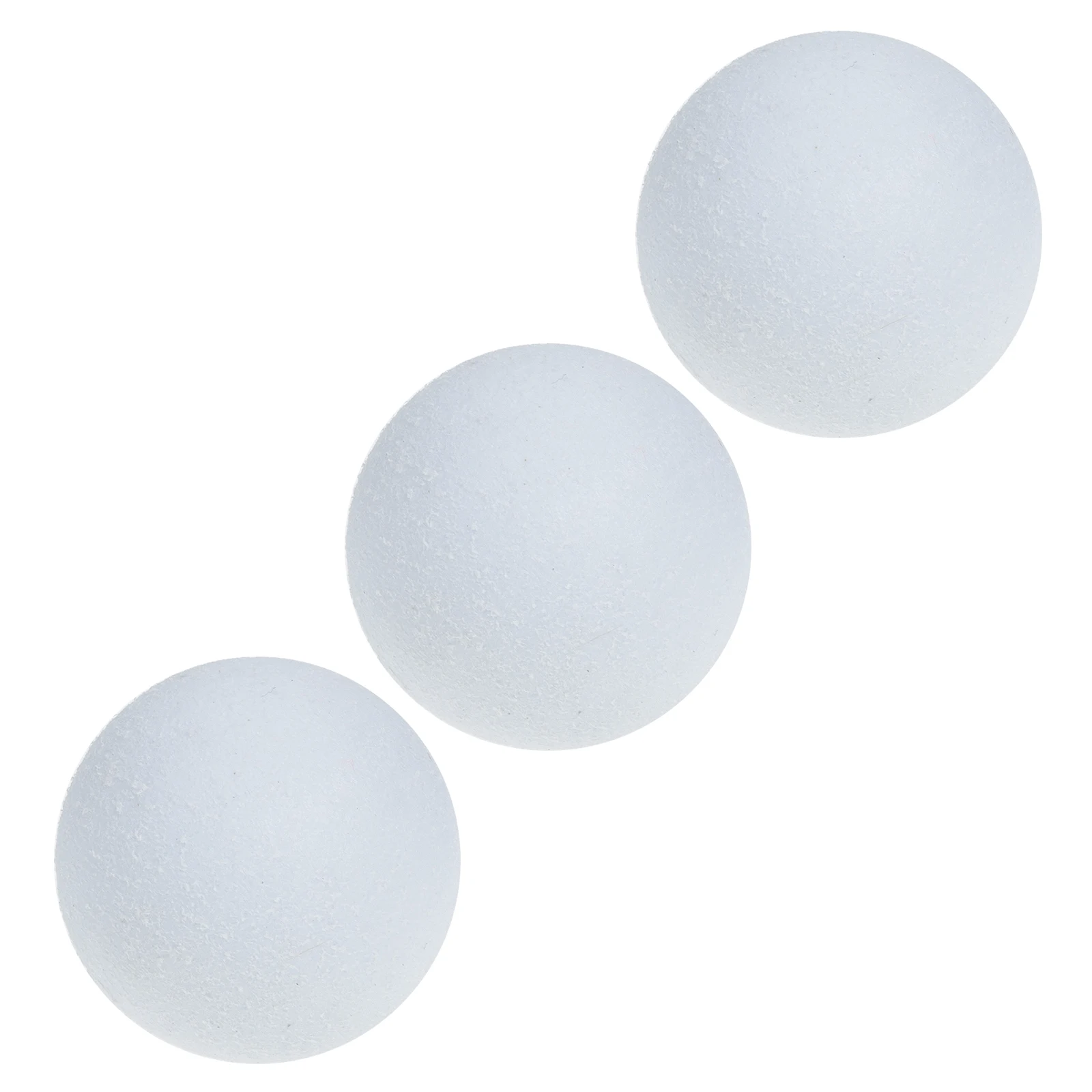 

3pcs White 36mm Mini Foosball Table Soccer Replacement Portable Wear Resistant Child Toy Game Room Decoration Accessory