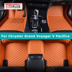 TITIPLER Custom Car Floor Mats For Chrysler Grand Voyager Pacifica 2007-2023 Auto Carpets Foot Coche Accessorie
