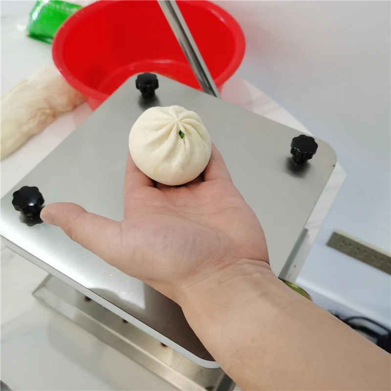 Commercial Manual Steamed Bun Sealer Machine Stainless Steel Baozi Steamed Stuffed Bun Forming Machine