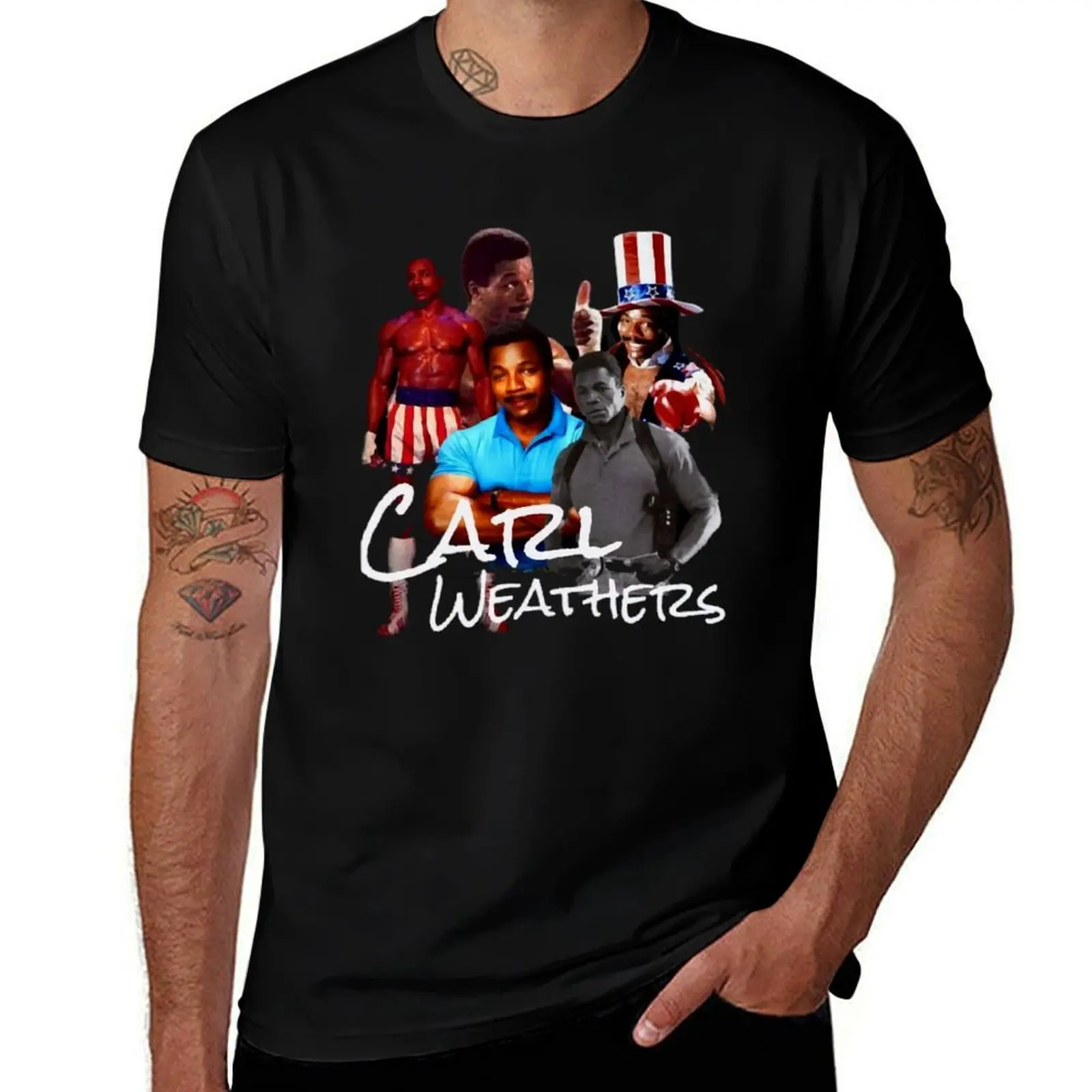 Carl Weathers a Carl Weathers a Carl Weathers (8) T-Shirt Durable Work Wear T-Shirt