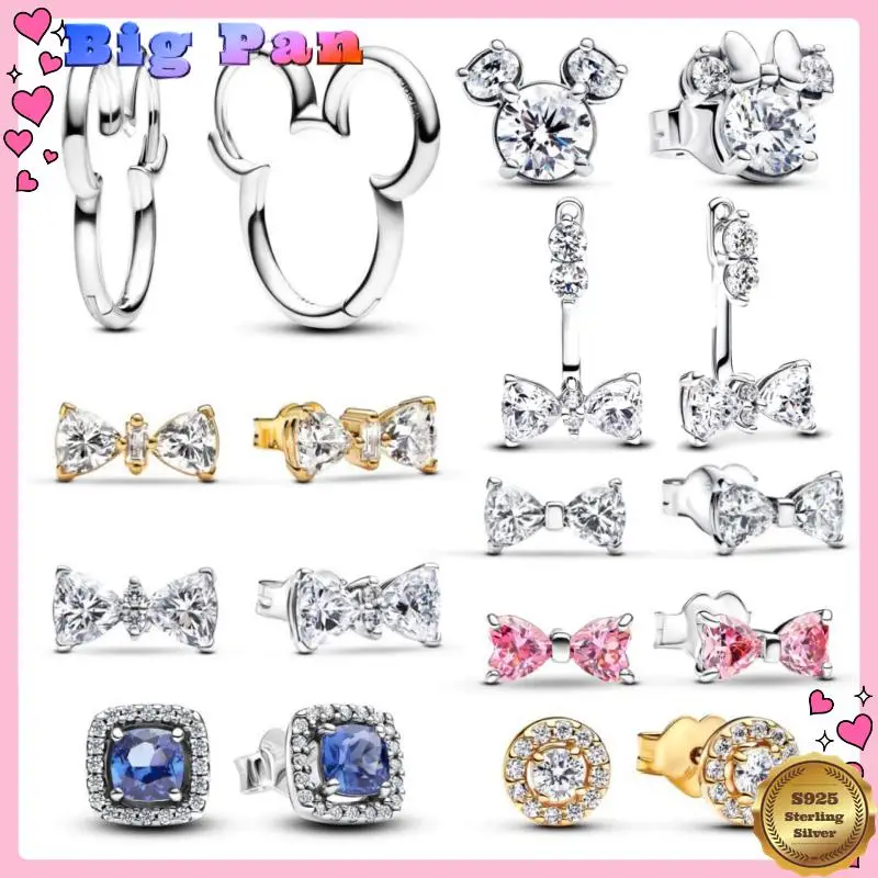 

Hot 925 Sterling 2025 Earrings Ear Studs Suitable For Women Exquisite Accessories Jewellry Gifts