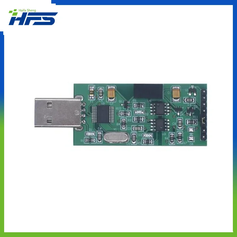 High-speed isolation USB to TTL serial power supply optocoupler isolation 3.3V 5VTTL output CH340 module