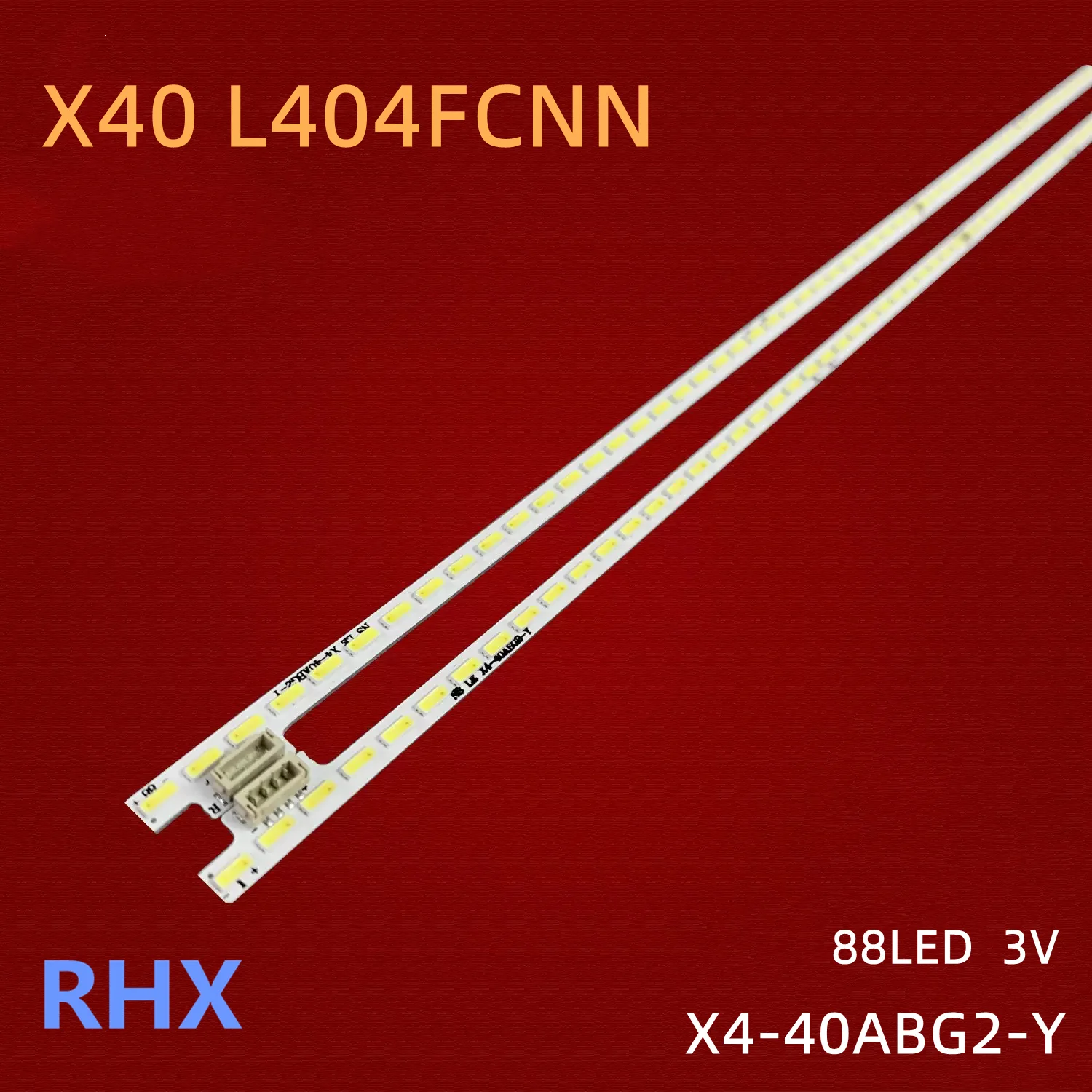 

For Letv X40 L404FCNN LCD LED strip backlight X4-40ABG2-Y side light 88LED 3V