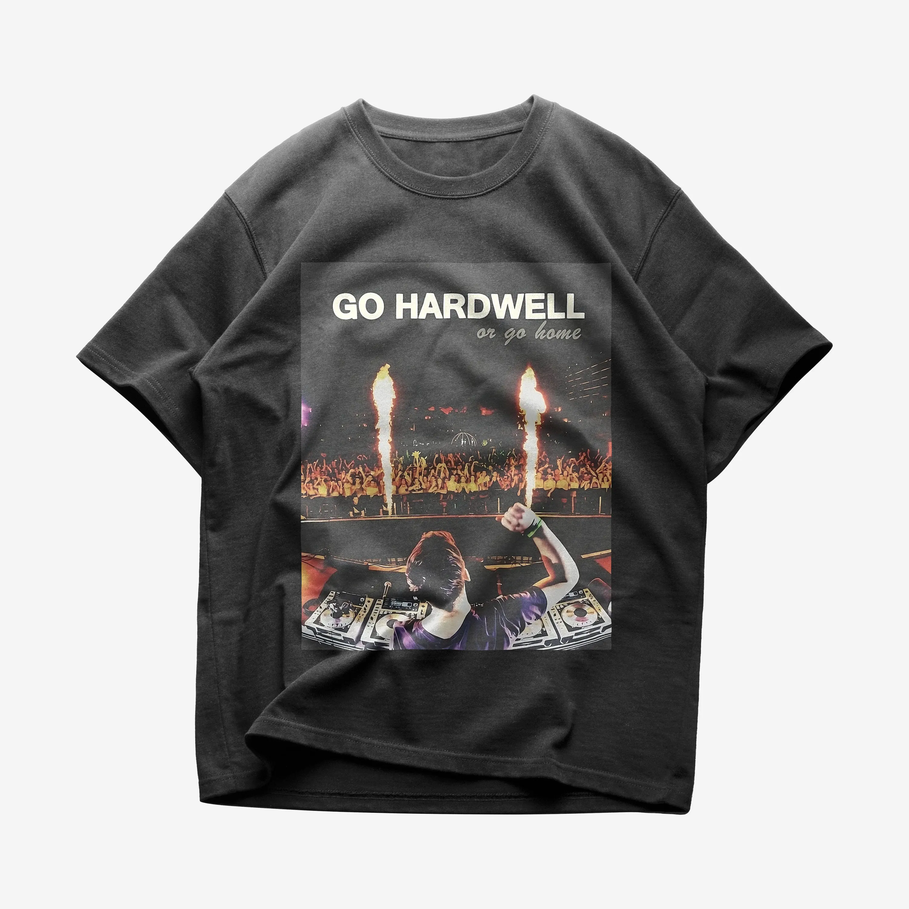 

Limited Hardwell T Shirt Home of Techno Rave Premium Quality Music Lovers