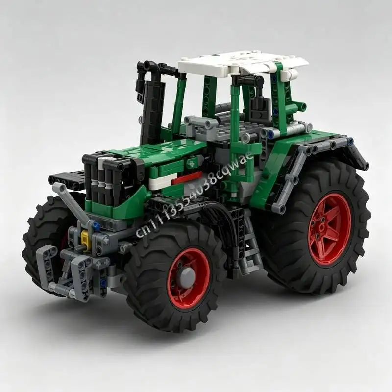 664pcs-vario-tms-tractor-moc-building-blocks-farm-vehicle-model-diy-creative-assembly-agricultural-toy-collectible-display-gifts