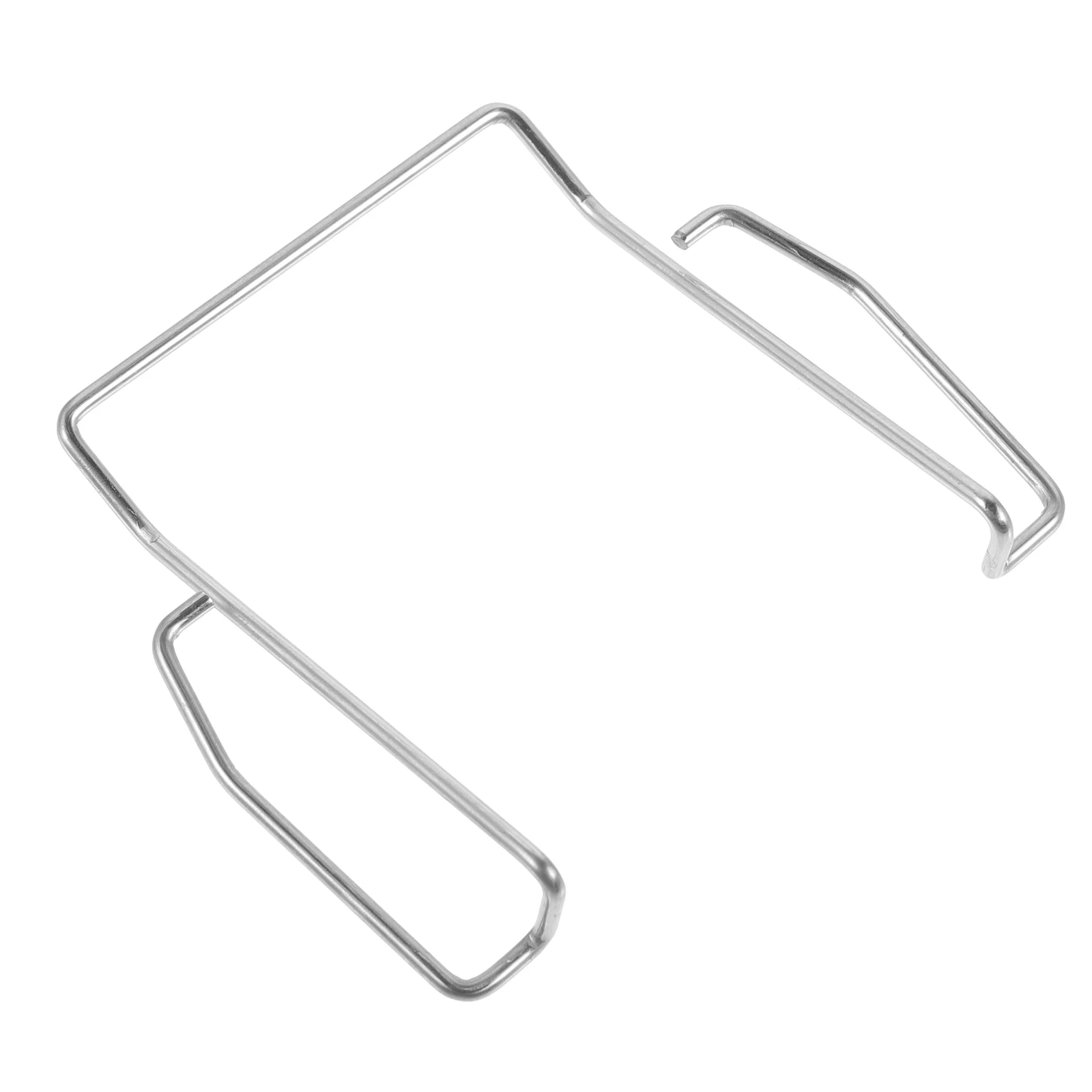 

Universal Mic Belt Clip Strong Durable Metal Microphone Holder for Stage Supplies Online Chats Simple Design Easy to Carry