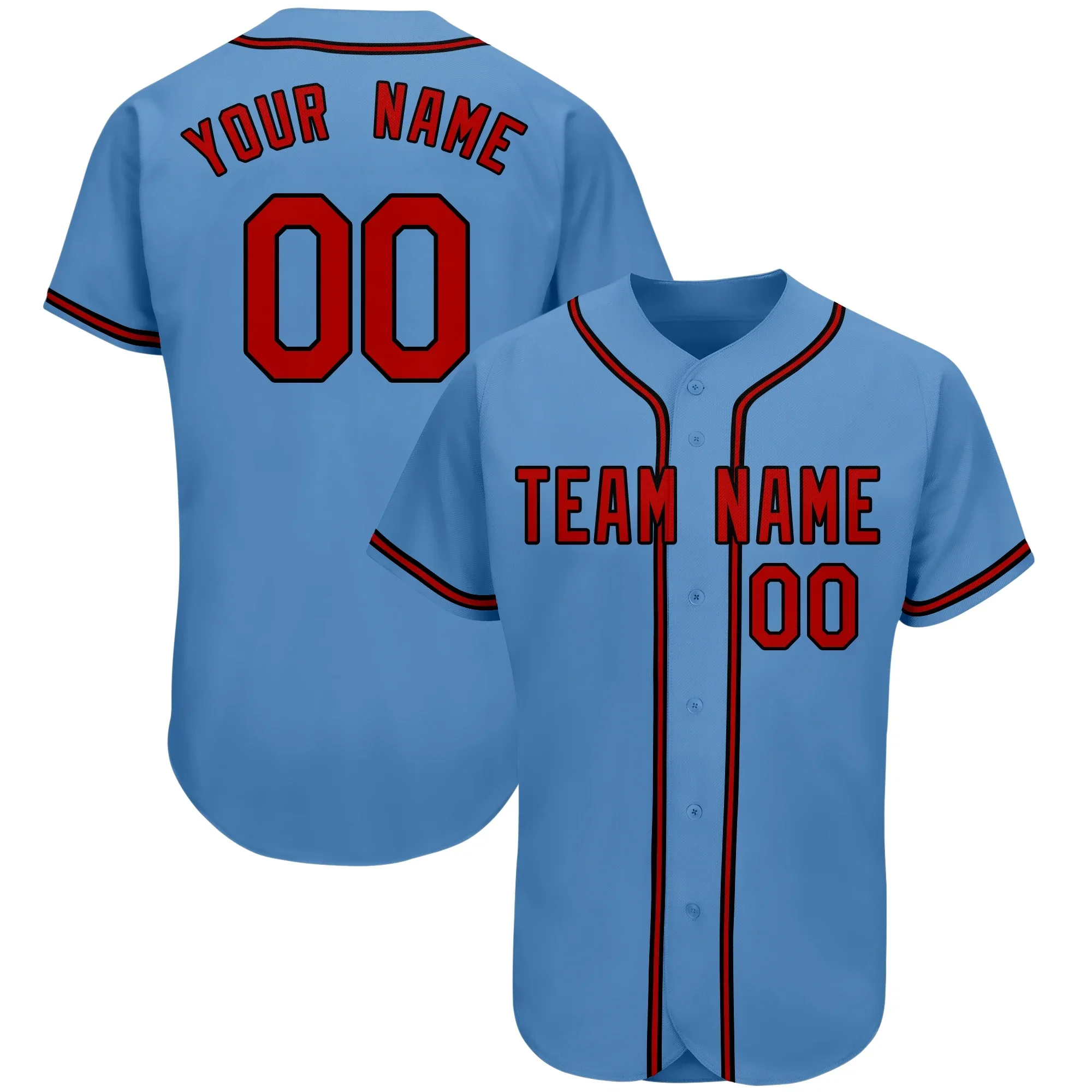 Manufacturer Custom Baseball Jersey Adult Clothes DIY Customized Men's Game Training Camp Sports Team Baseball Jersey Wholesale