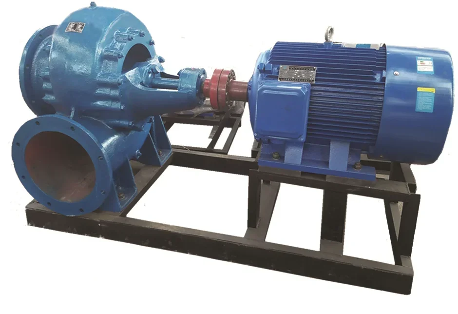 37KW 16 inch 380V electric mixed flow water pump centrifugal pump set