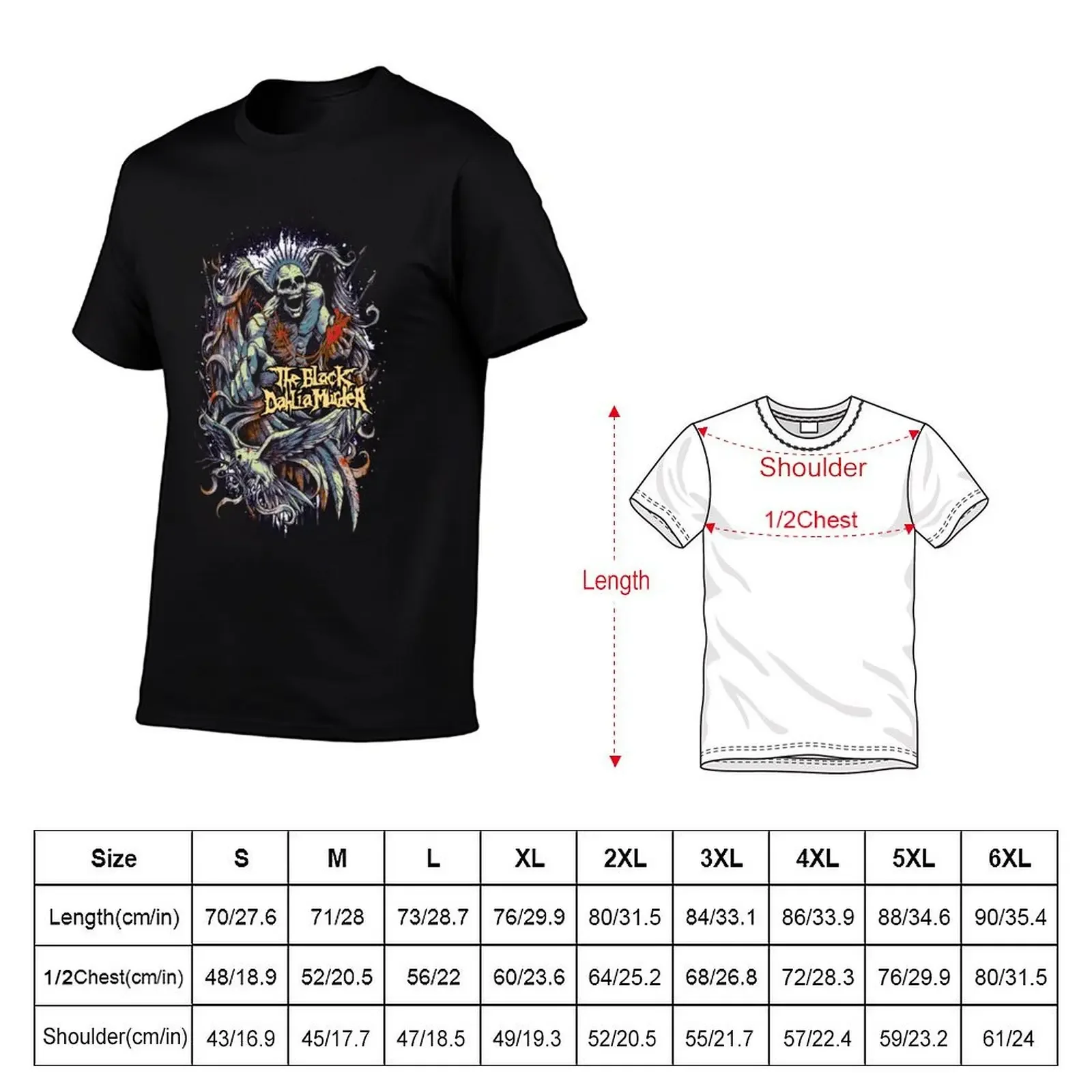 Thé Bláck Dáhlíá Múrdér style (1) T-Shirt cute clothes shirts graphic anime shirt t shirt men 100℅ cotton