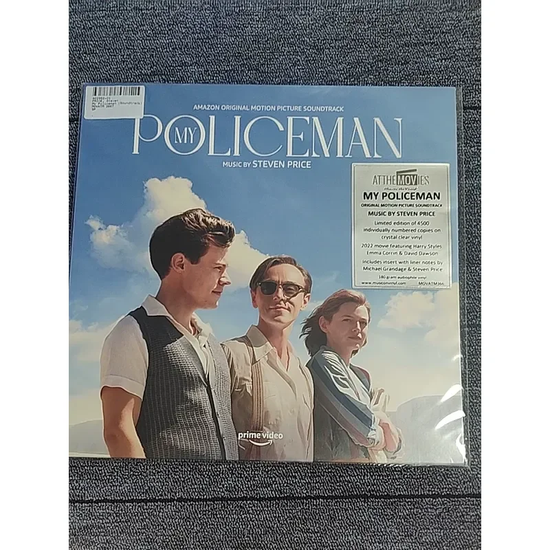 

Genuine Steven Price My Cop Limited Edition Clear Glue LP for Vinyl Records
