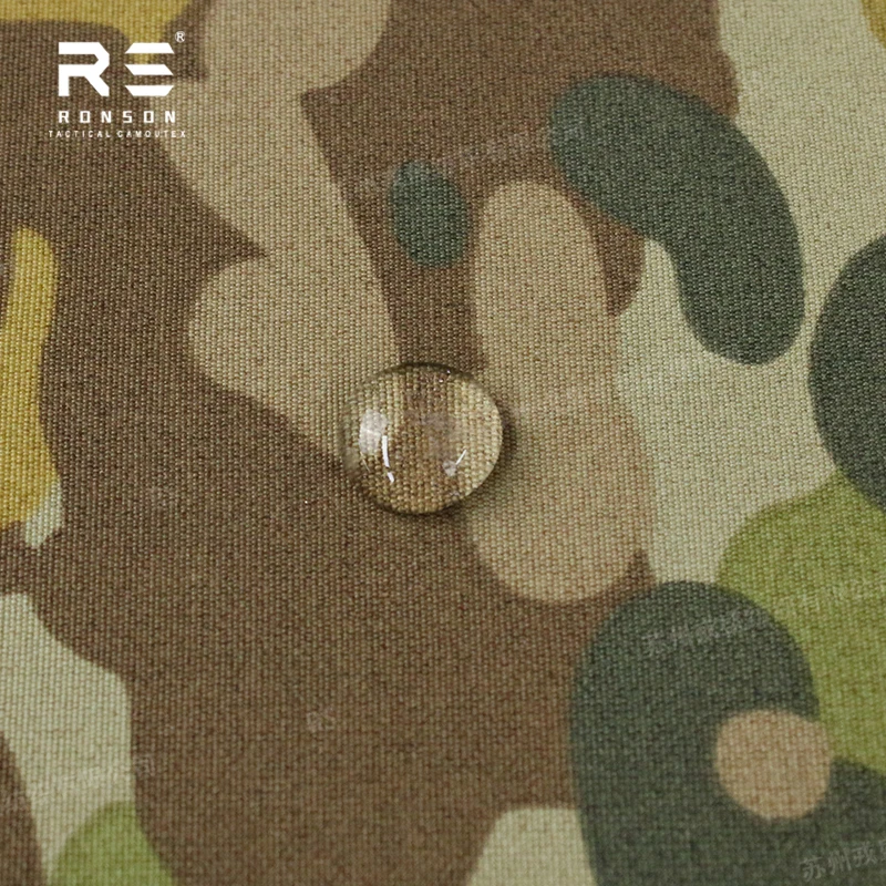 AMC Camouflage Softshell Fabric 228T nylon taslan 3 Layer Laminated Fleece Fabric Breathable for Outdoor Clothing Wind Proof IRR