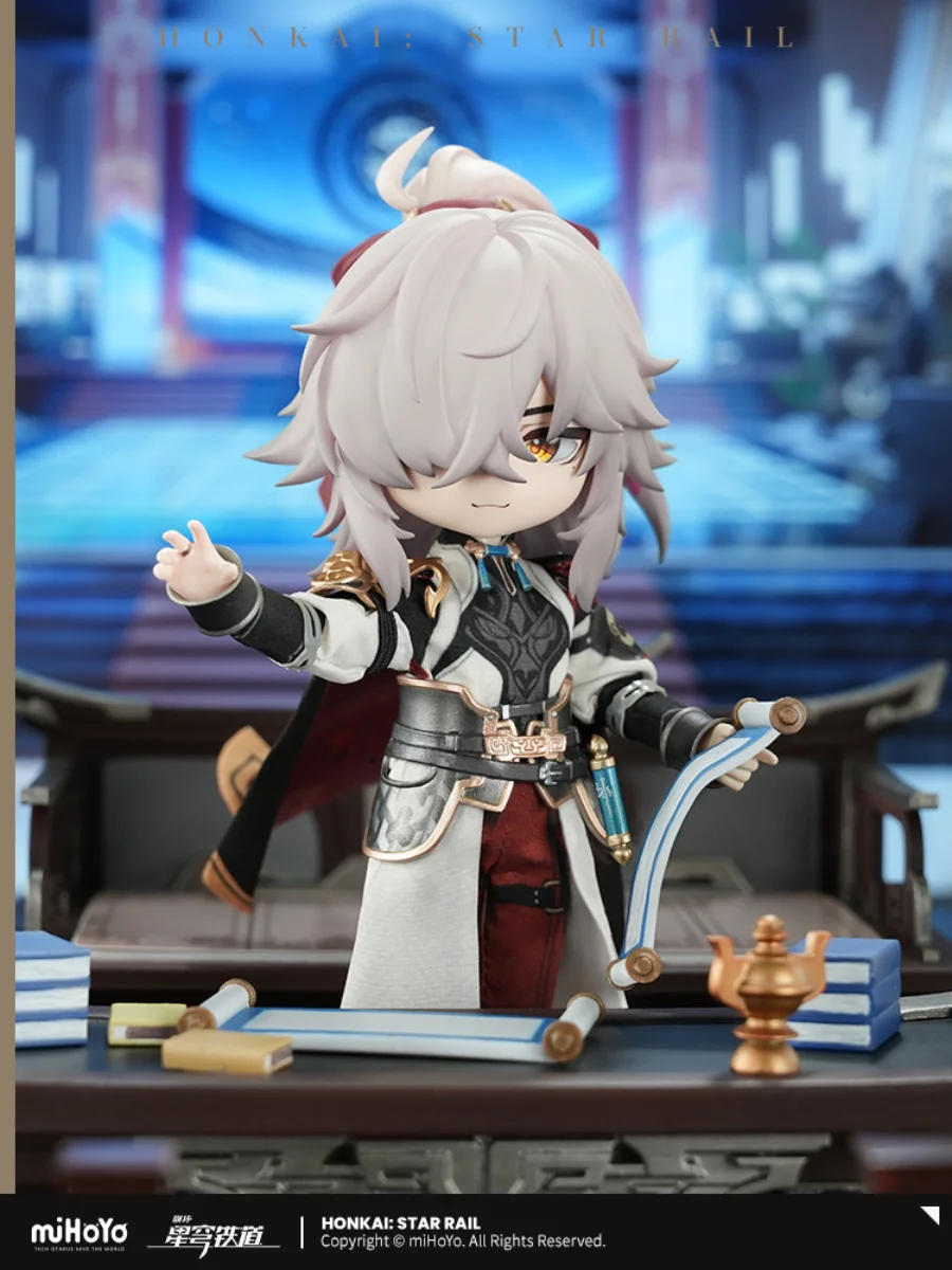 1/12 16Cm Pvc Mihoyo Honkai: Star Rail Jing Yuan Action Figure Garage Kit Beweegbare Gezamenlijke Model Collectible Ornament speelgoed Gift