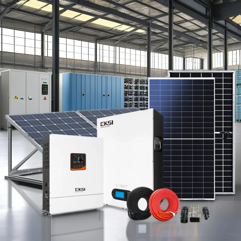 Solar Off Grid System 100AH 3KW Industrial Mobile Power Supply Solar Inverter Single Phase