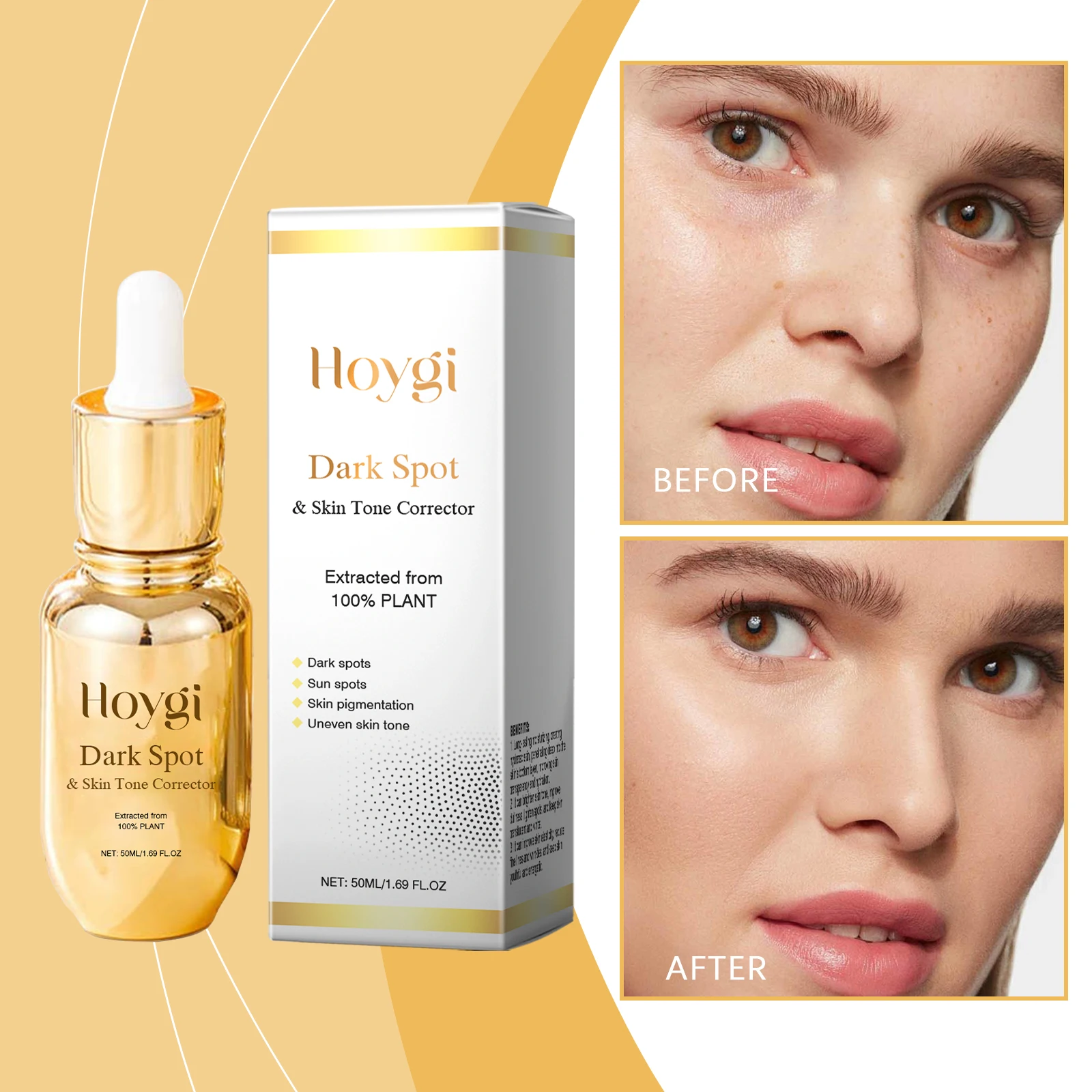 

Facial Repair Essence For Brightening, Moisturizing, Hydrating, Reducing Fine Lines, Gentle Nourishing & Anti - Wrinkle