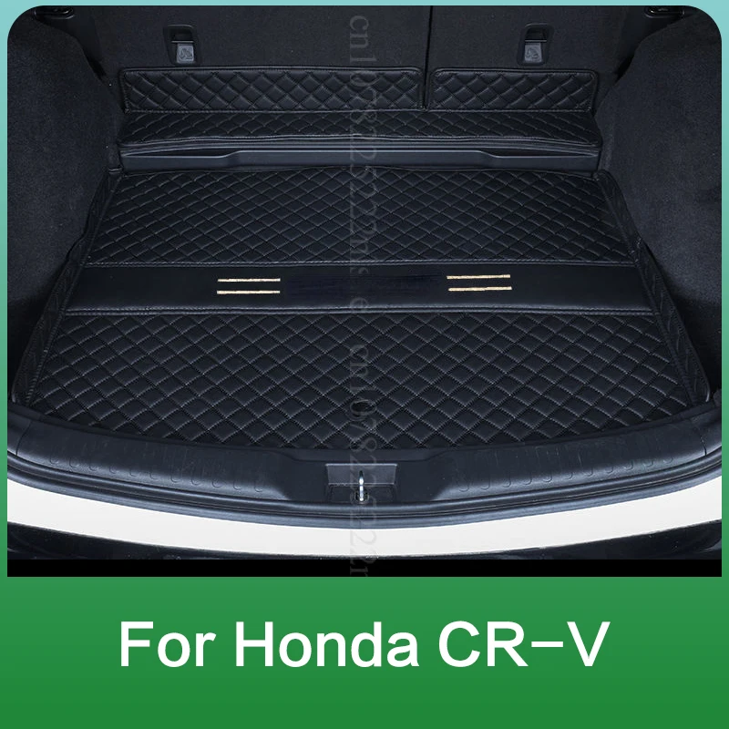 Car Trunk Mat Storage Box Pad For Honda CRV Accessories 2025 2024 Waterproof Protective Rubber Car Mats Interior Cargo Liner