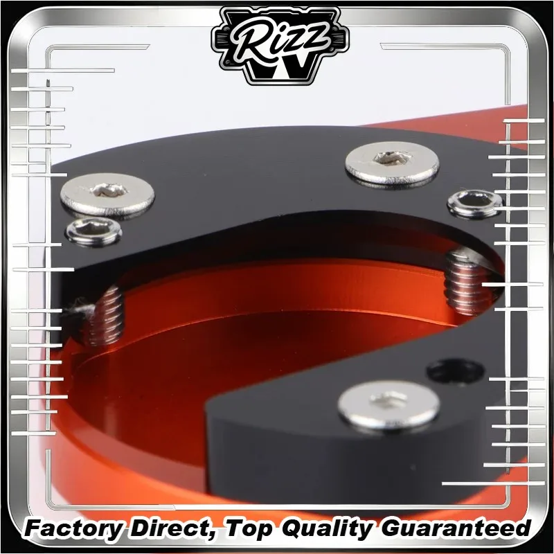 FOR KTM RC/Duke Aluminum Kickstand Enlarger Direct Fit Anti-Sink Motorbike Stability Improvement Part Drop-resistant Rust-Proof