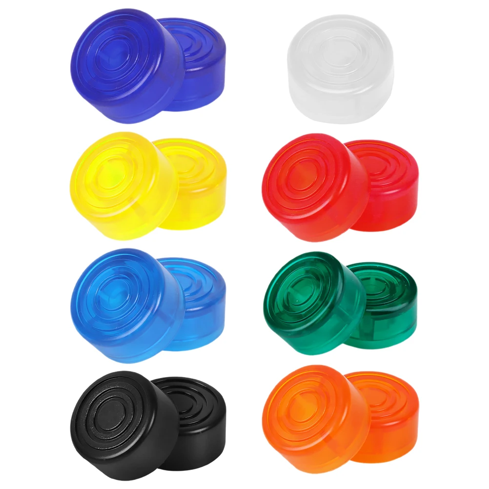 

15 Pcs Foot Switch Electric Guitar Nail Cap Abs Effect Pedal Footswitch Toppers