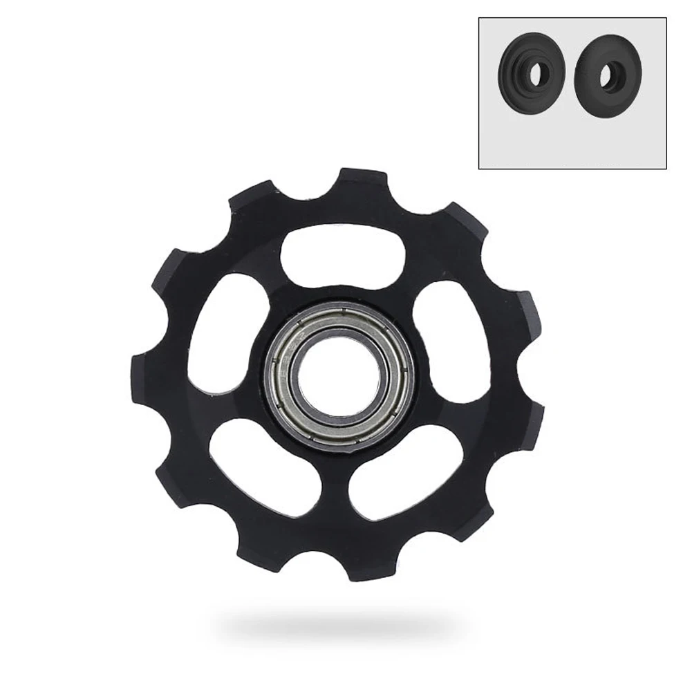 Aluminum Alloy Bike Bearing Jockey- Bicycle Rear Derailleur Pulley Wheel 11T MTB Road Bicycle Parts