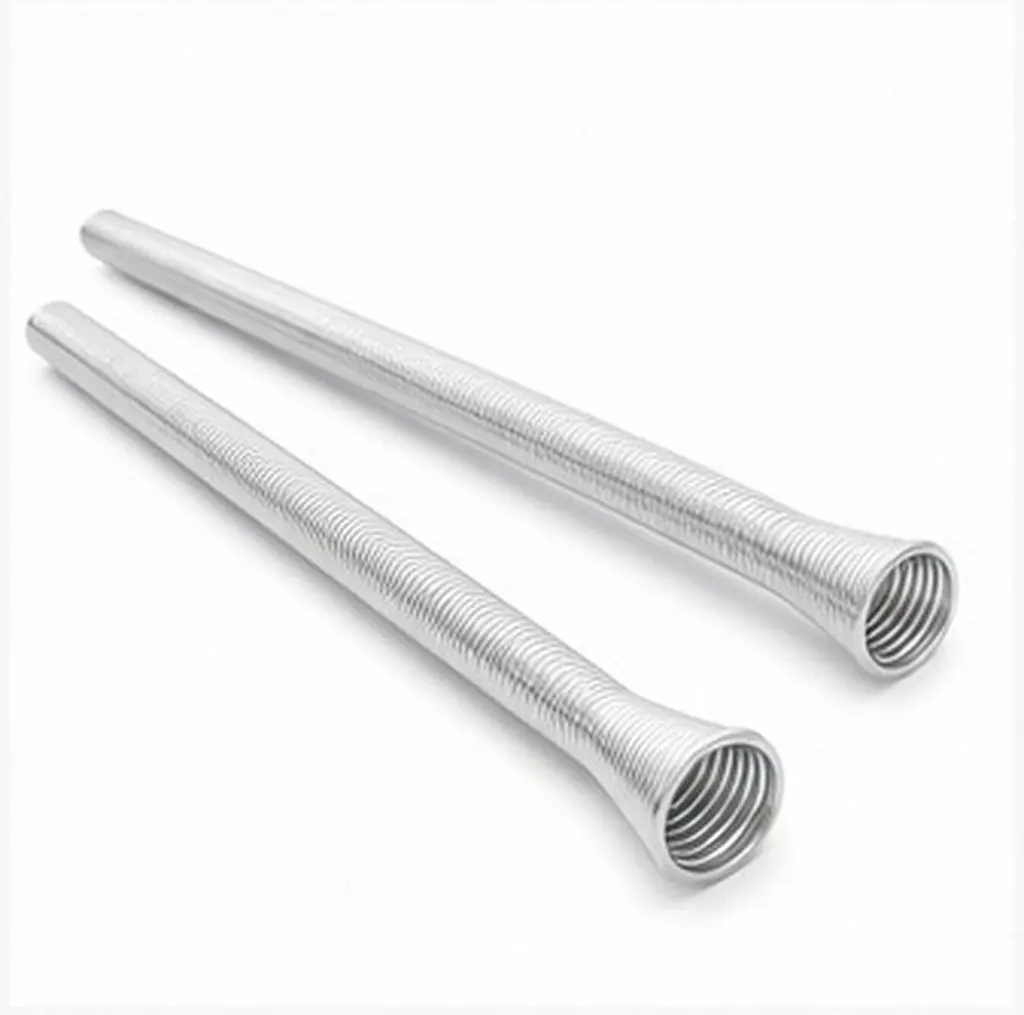 2Pcs Spring Tubing Benders Kit Steel Metal Tube Bender Tools Efficient Pipe Wire Bender for Water Electricity Repair Work